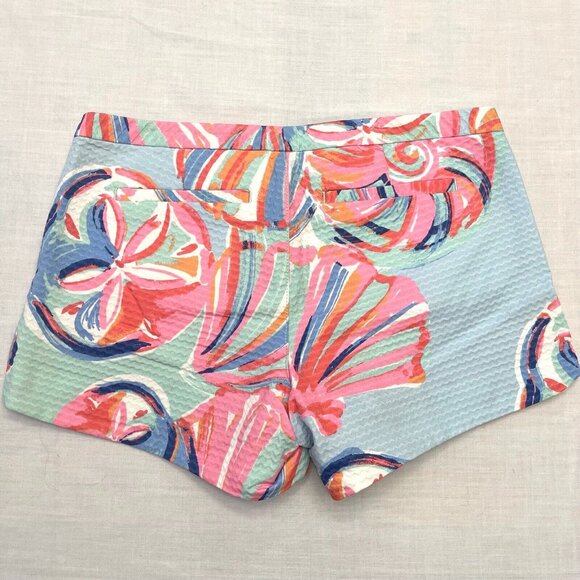 Lilly Pulitzer Women’s Adie Textured Shorts Size 0 - Picture 2 of 6